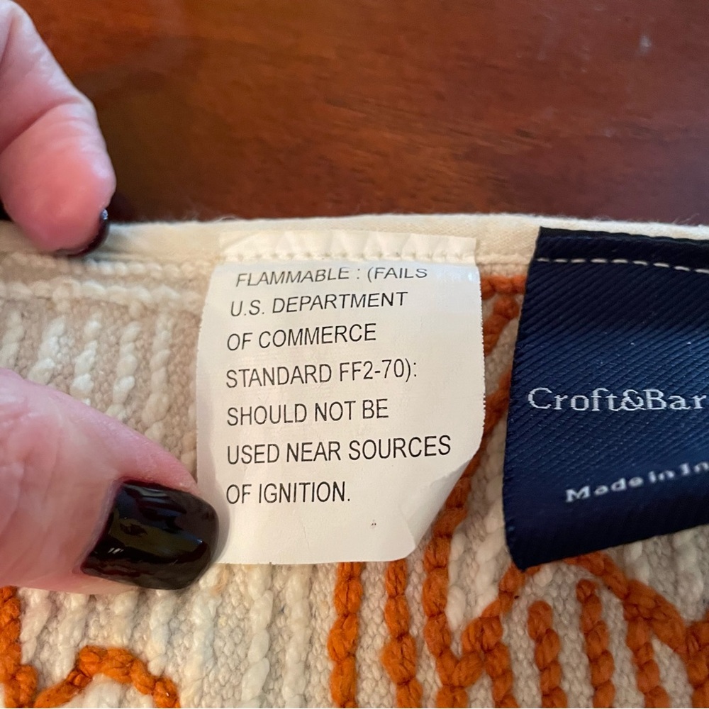 Fall/Autumn Pumpkin Rug/Mat for Bathroom/Kitchen - Picture 6 of 6